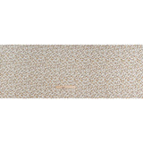 Charmeuse-Backed Silk Print Made in Italy - Ivory, Burnt Orange and Pink Little Flower Vines - Deadstock