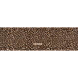 Rayon Woven Print Made in Italy - Greige, Tan and Dark Brown Cheetah Spots - Deadstock