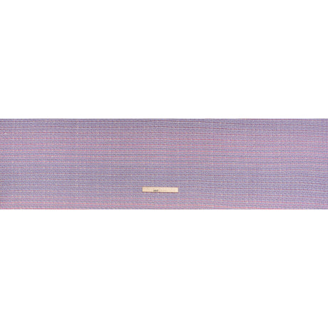 Wool Blend Tweed Woven Made in Italy - Lavender, Baby Blue and Orchid Pink Stripes