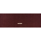 Wool Blend Tweed Twill Made in Italy - Purple, Red and Tan Checks