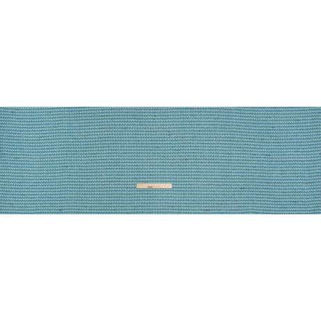 Metallic Wool Blend Tweed Made in Italy - Aqua, Blue and White