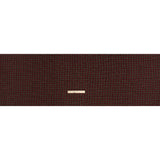 Metallic Wool Blend Tweed Twill Made in Italy - Olive Green, Dark Red and Gold Checks