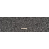 Metallic Wool Blend Boucle Coating Made in Italy - Gray, White and Silver Tweedy Stripes