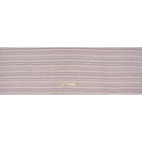 Wool Blend Tweed Made in Italy - Cream, Pale Pink and Lavender Stripes