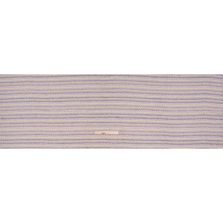 Wool Blend Tweed Made in Italy - Cream, Pale Pink and Lavender Stripes
