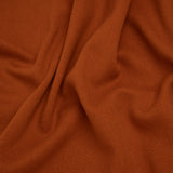 Heavy Wool Twill Coating - Pumpkin Orange Herringbone - Deadstock