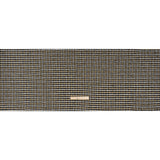 Metallic Wool and Acrylic Tweed Twill - Black, Gold and White Geometric - Deadstock