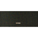 Metallic Acrylic and Wool Tweed - Black, Green and Gold - Deadstock