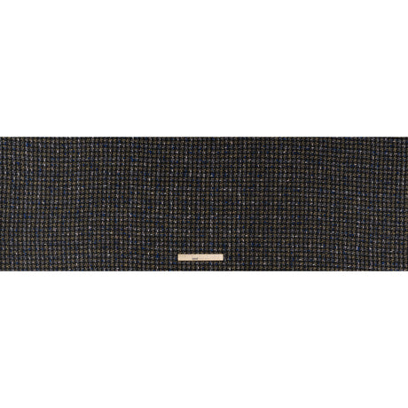 Metallic Acrylic and Wool Tweed - Black, Gray and Gold - Deadstock