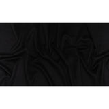 Brushed Wool Blend Coating - Black - Deadstock