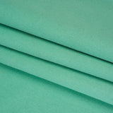 Brushed Wool Blend Twill Coating - Bright Mint - Deadstock