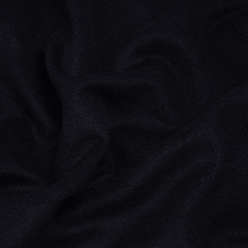 Brushed Wool Blend Coating - Midnight Navy - Deadstock