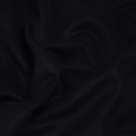 Brushed Wool Blend Coating - Midnight Navy - Deadstock