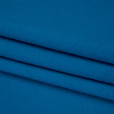 Brushed Wool Blend Coating - Azure Blue - Deadstock