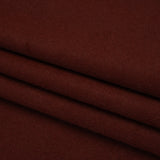 Brushed Wool Blend Coating - Burgundy - Deadstock
