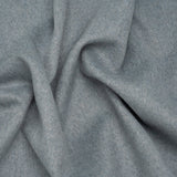 Brushed Wool Blend Coating - Heathered Blue Gray - Deadstock