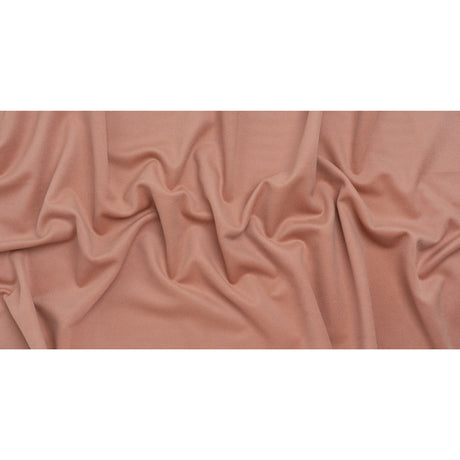 Brushed Wool Blend Coating - Dusty Rose - Deadstock