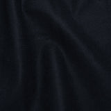 Undercollar Wool Felt with Pad Stitched Canvas Backing Made in Italy - Midnight Navy and Oatmeal - Deadstock
