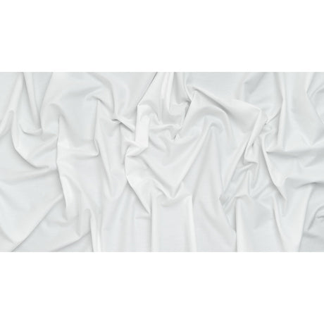 Cotton Oxford Shirting - Greenish White - Deadstock