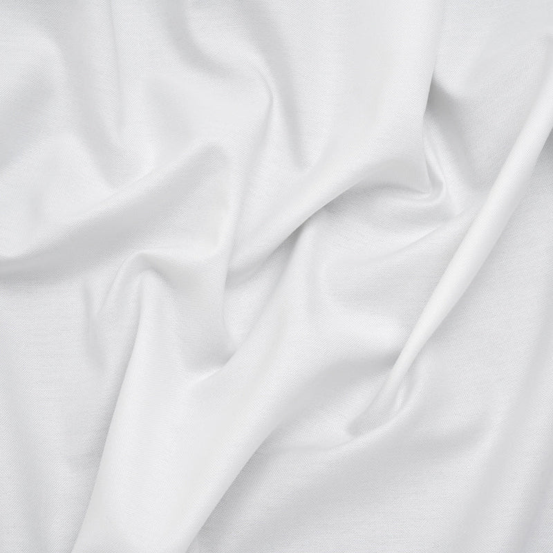 Cotton Oxford Shirting - Off White - Deadstock