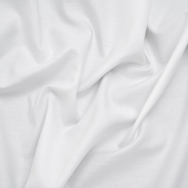 Cotton Oxford Shirting - Off White - Deadstock