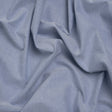 Cotton Oxford Shirting - Medium Blue - Deadstock
