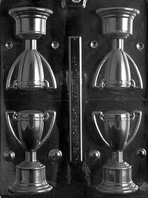 3D Loving Cup Trophy Chocolate Mold - LPS042