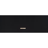 Wool Twill Suiting Made in Italy - Black Tonal Stripes - Deadstock