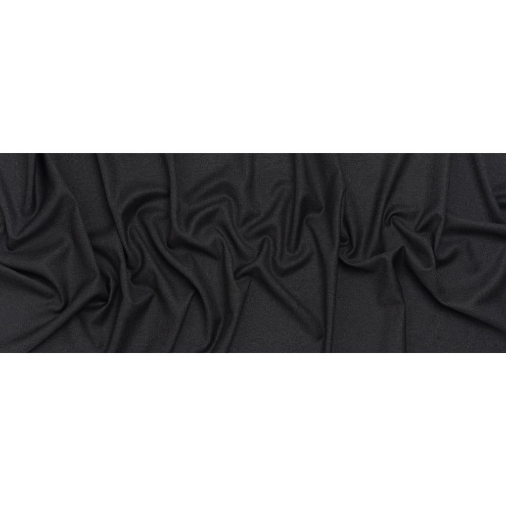 Wool Suiting Made in Italy - Gray and Charcoal Subtle Texture - Deadstock