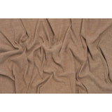 Stretch Brushed Double Face 2x2 Rib Knit - Pecan Beige - Deadstock