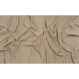 Stretch Brushed Double Face 2x2 Rib Knit - Taupe - Deadstock