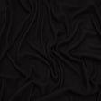 Brushed Cozy Stretch Viscose 2x2 Rib Knit - Black - Deadstock