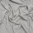 Slubbed Cotton and Polyester Jersey - Heathered Gray - Deadstock
