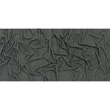 Brushed Stretch Rayon and Polyester Waffle Sweater Knit - Heathered Anthracite Gray - Deadstock