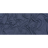 Brushed Stretch Rayon and Polyester Waffle Sweater Knit - Heathered Cadet Blue - Deadstock