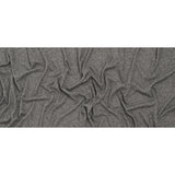 Brushed Stretch Rayon and Polyester Waffle Sweater Knit - Heathered Dark Gray - Deadstock