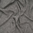 Brushed Stretch Rayon and Polyester Waffle Sweater Knit - Heathered Dark Gray - Deadstock
