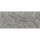 Polyester 1x1 Rib Knit - Heathered Gray - Deadstock