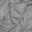 Lightweight Modal, Polyester and Cotton Jersey - Heathered Gray - Deadstock