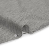 Lightweight Modal, Polyester and Cotton Jersey - Heathered Cloud Gray - Deadstock
