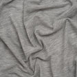 Lightweight Modal, Polyester and Cotton Jersey - Heathered Cloud Gray - Deadstock