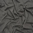 Lightweight Polyester and Cotton Jersey - Heathered Dark Gray - Deadstock