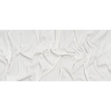 Stretch Cotton 2x2 Rib Knit - White PFD - Deadstock