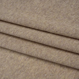 Lightweight Polyester 1x1 Rib Knit - Oatmeal - Deadstock