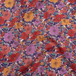 Liberty Fabrics Tana Lawn® - Meadow Song Purple - Golden Yellow, Red and Purple Flower Field