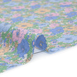 Liberty Fabrics Tana Lawn® - Meadow Song Multi Pastel - Light Blue, Baby Pink and Soft Green Flower Field