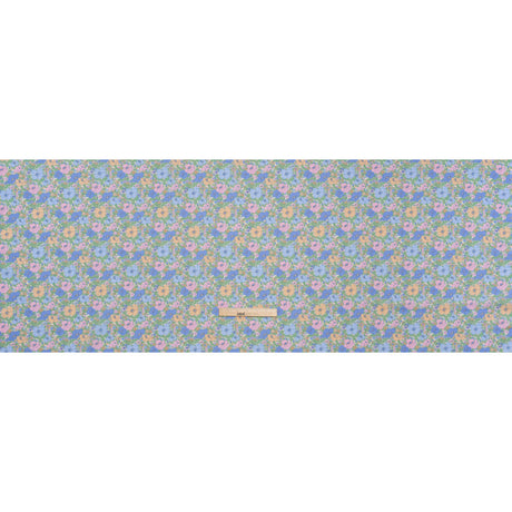Liberty Fabrics Tana Lawn® - Meadow Song Multi Pastel - Light Blue, Baby Pink and Soft Green Flower Field