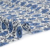 Liberty Fabrics Tana Lawn® - Astell Reece Blue - Blue and White Flower Vines