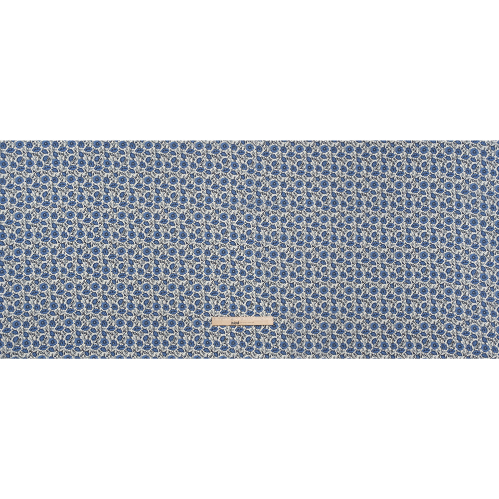 Liberty Fabrics Tana Lawn® - Astell Reece Blue - Blue and White Flower Vines
