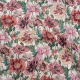 Liberty Fabrics Tana Lawn® - Poppy Amelie Pink - Red, Pink and Green Poppy Flower Field